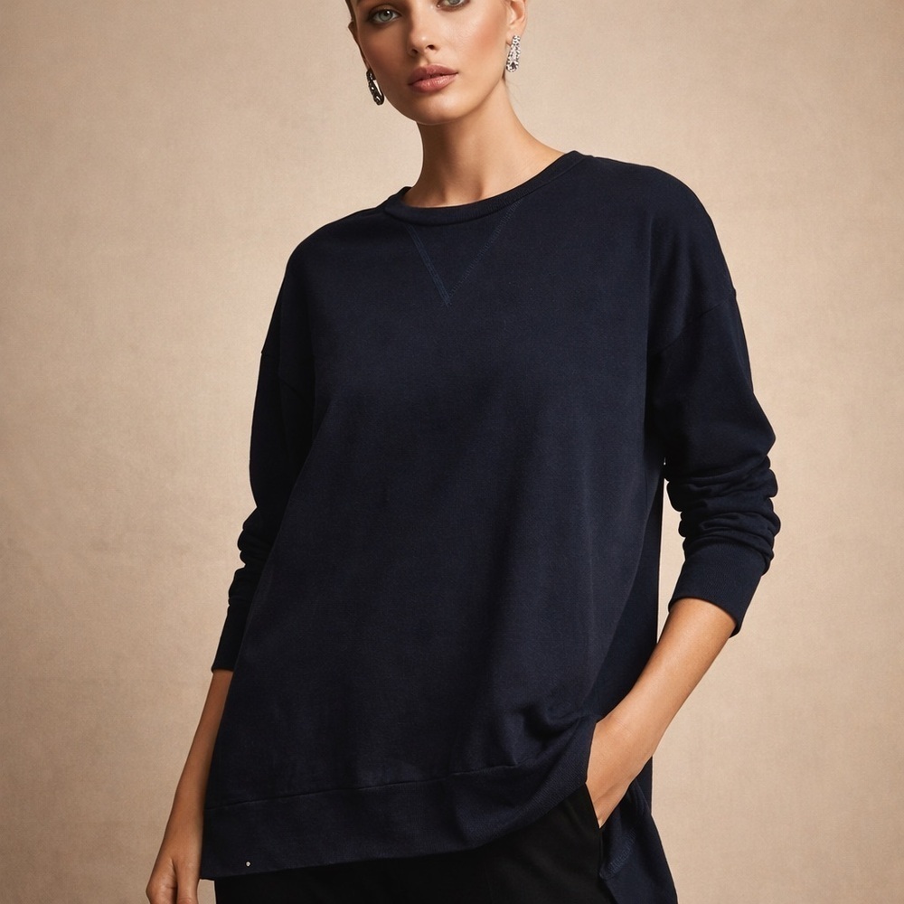 Bellamie Dark Blue Sweatshirt
